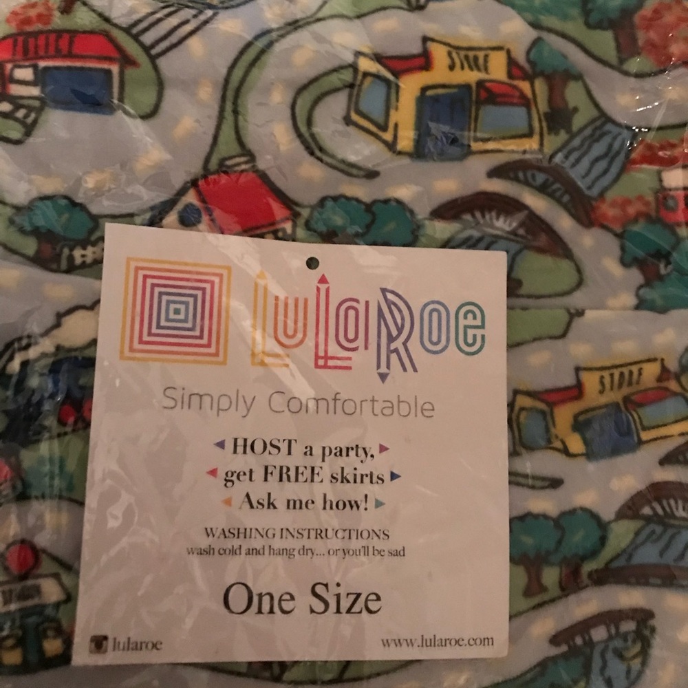 Unicorn Lularoe-Brand new in bag OS Roads